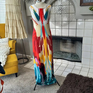 Melissa Masse Mariposa Maxi Dress Size small NWOT